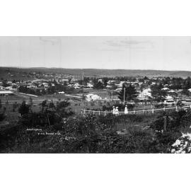 Armidale from 'Sudan' Hill, looking north east from Arboretum