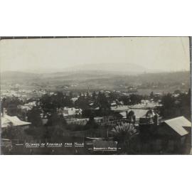 Glimpse of Armidale from Hills
