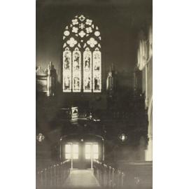 Interior of St Mary's looking towards doors