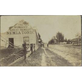 Hyde Street, Bellingen - "The Woman's Great remedy, Nemia Tonic"