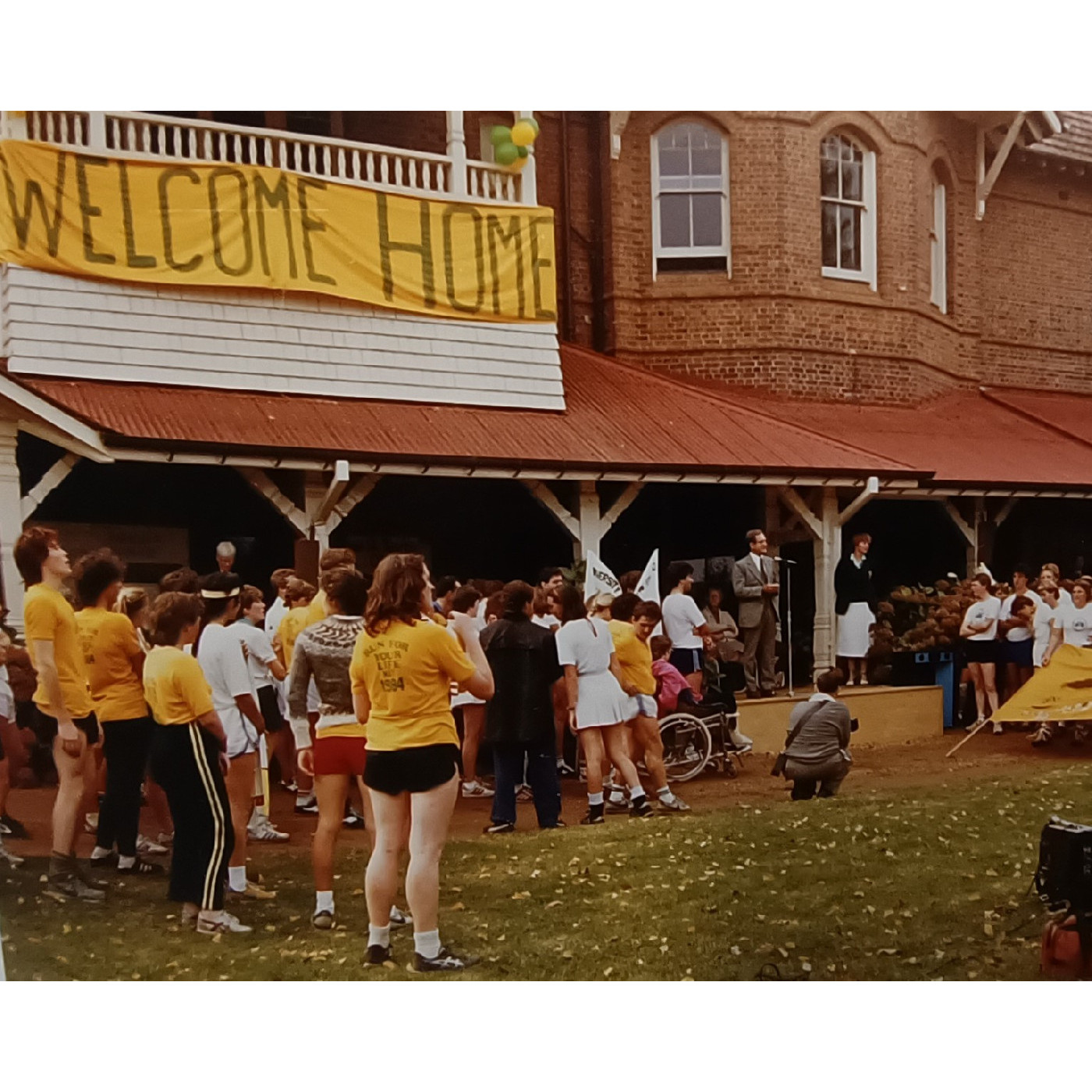 UNE Students: Run For Your Life Fundraiser, 1984