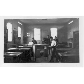 Armidale Teachers' College, woodworking in "Siberia" at Armidale Demonstration School, c. 1930