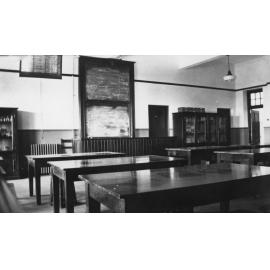 Armidale Teachers' College: Interior view of portion of nature study room, 1930