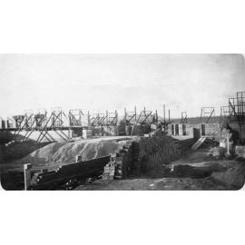 Armidale Teachers' College: Early stages of construction, 1929