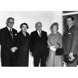  Smith House, Armidale Teachers' College, at the opening of Bassett Wing, 1962