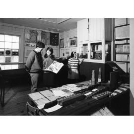 Interior of Education Museum, c. 1975