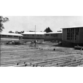 Armidale Teachers' College: Construction of Newling House, 1954