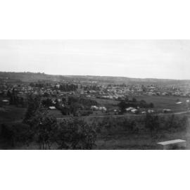 View from North Hill, Armidale, looking west, March 1945