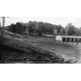 Wooded hills surrounding Uralla, a few yards from main street, 2 April 1945