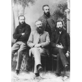 J. D. McLennan, R. MacKay, G. McCrossin, H. Robson - Mackay Exploring Expedition
