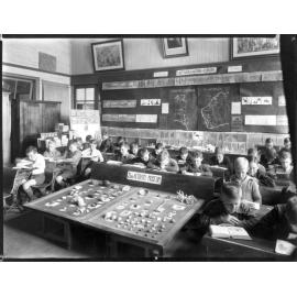 Interior of 5th classroom in Boys' Department of Armidale Demonstration School, 1940