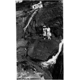 Armidale Teachers' College group at Hillgrove mining area 12 August 1932 