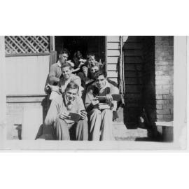 Armidale Teachers' College student boarders at Ince's, 173 Brown Street, Armidale, 1946