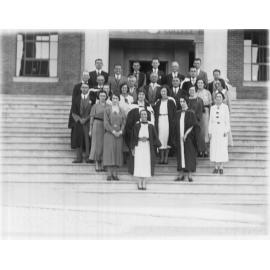 Armidale Teachers' College, Staff Group, 1936