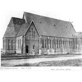 Roman Catholic Church being built at Armidale