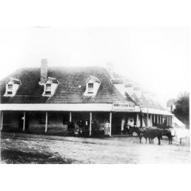 The Peel Inn, Nundle, NSW 1890s - John Schofield, publican