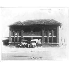 Tamworth District Ambulance Station, 1929