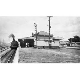 D50 class at Wallangarra Station (Jennings), heavy goods locomotive