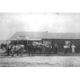 G. Norton's store, Wholesale and retail butcher and baker, Hillgrove, NSW 