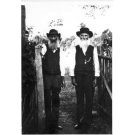 Two Cornish miners of Mt. Mutton, between Uralla and Rocky River