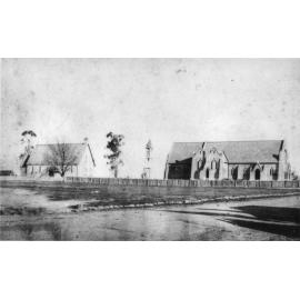 Old (1851) and new St. Peter's (1875), Armidale