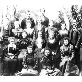 Choir at St. Nicholas' Church, Saumarez Ponds, 1899 