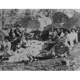 Family group at Hillgrove Station