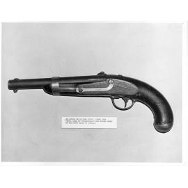 Thunderbolt's pistol, Aston .58 calibre, c. 1848