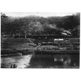 Swamp Oak Watering Station on the Great Northern Line, 1886