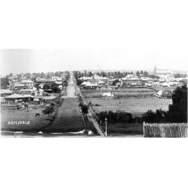 Armidale, looking south along Faulkner Street, 1919