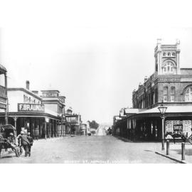 Beardy Street, Armidale, looking west from Dangar Street, c. 1910