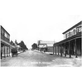 Dangar Street, looking south towards St. Mary's Roman Catholic Cathedral 
