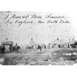J. Moore & Co. Stores, corner of Beardy and Dangar Streets, c. 1856