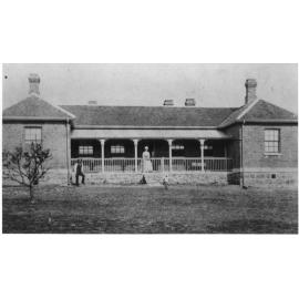 Police Barracks, corner of Dangar and Mann Streets, c. 1872
