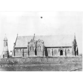  St. Peter's Anglican Cathedral, Dangar Street, as it appeared when completed in 1875