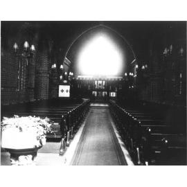 Interior of St. Peter's Anglican Cathedral, Armidale, c. 1880's