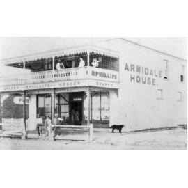 R. Phillips' Armidale House, Beardy Street, c. 1895