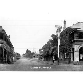 Faulkner (Falconer) Street, looking south from Beardy Street, Armidale