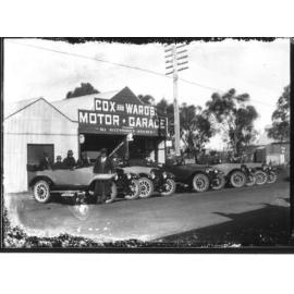 Cox and Ward's Motor Garage, Guyra, NSW, c.1922