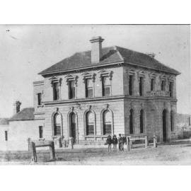 Bank of N.S.W. building on corner of Beardy and Faulkner Streets, Armidale, c. 1878 