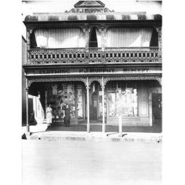 F.J. Murphy's Clothing and Mercery Shop, Beardy Street, 1923