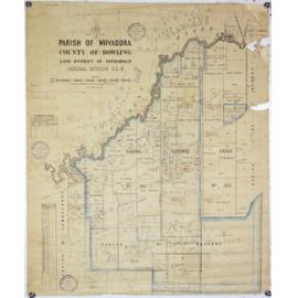 Parish of Whyaddra, County of Dowling, Land district of Condobolin, 1898