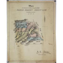Parish Romney Country Clive, plan of subdivision of 320 acres being portions 83 and 100   