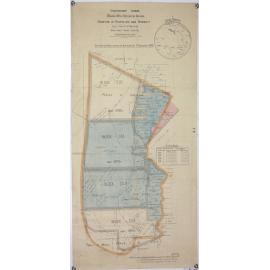 Sale by public auction at Warialda of Improvement leases, Central Division within Myall Downs Holding, 1896