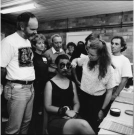 UNE Theatre Studies, Makeup Workshop, 1991