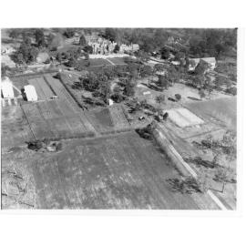 New England University College, aerial view from the north