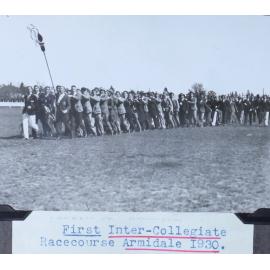 First Inter-Collegiate Racecourse Armidale 1930