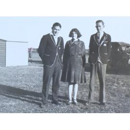 Two males and a female student, ATC