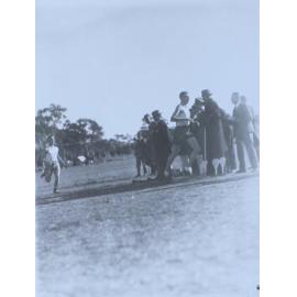 Finish Mile 1935. McAlpine and Marsh (1st and 2nd)