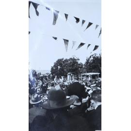 View of the Assembly at the laying of the foundation stones of the Armidale Teachers' College 2 November, 1929